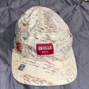 Skulls Brooklyn “Love Letters” 5 Panel Camp Hat